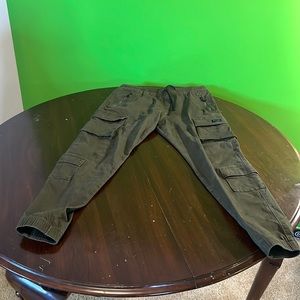 Holister California Cargo Jogger Small Green *practically brand new*